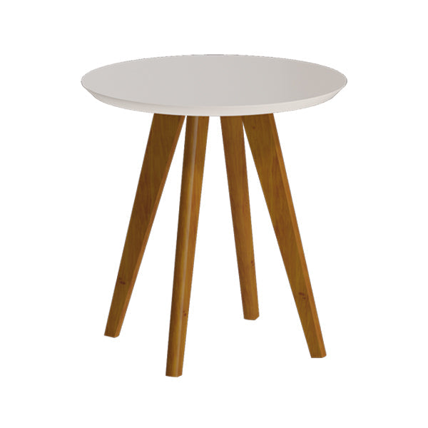 ROUNDED SIDE TABLE CLASSIC OFF WHITE