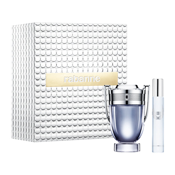 RABANNE INVICTUS 旅行套装 EDT 100ML + MEGASPRITZER 20ML 淡香水喷雾