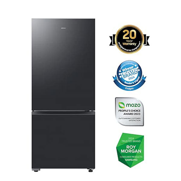 Samsung 427L Bottom Mount Refrigerator in black