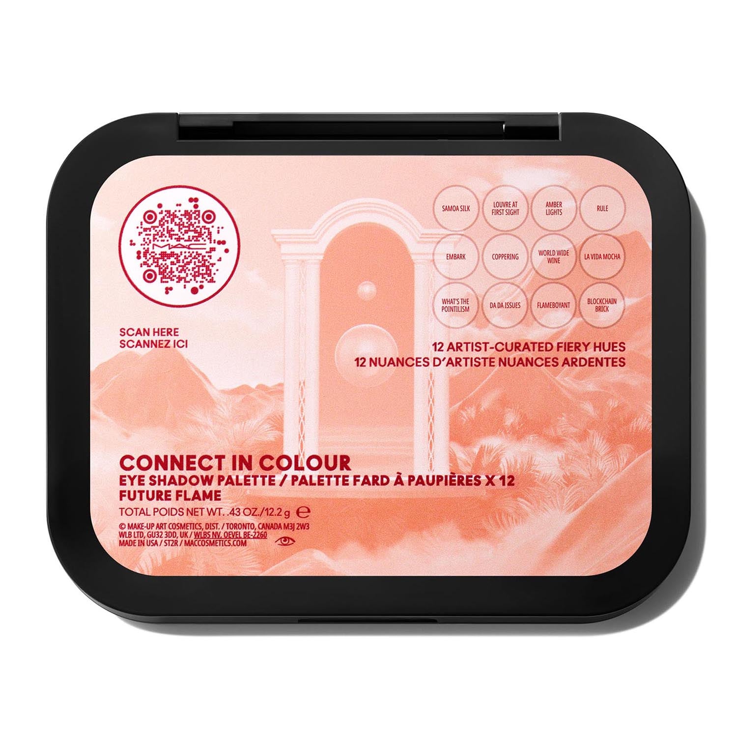 Connect In Colour Eye Shadow Palette: Future Flame