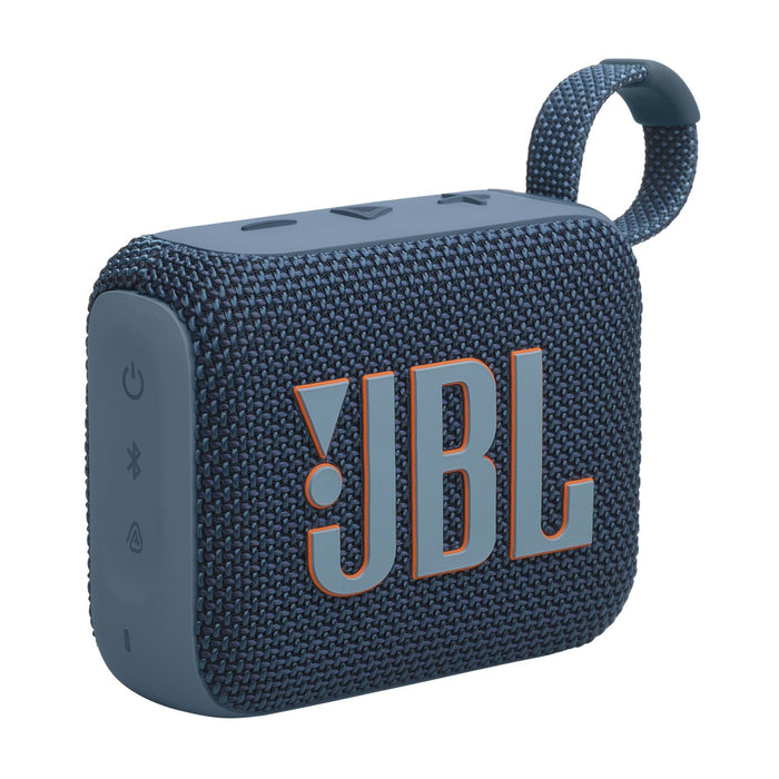 JBL Go 4 Ultra-Portable Bluetooth Speaker, Blue (JBLGO4BLU)