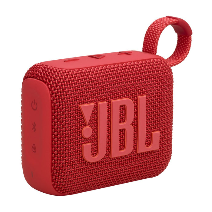 JBL Go 4 Ultra-Portable Bluetooth Speaker, Red (JBLGO4RED)