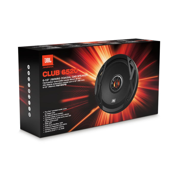 JBL Club 6520 6.5" Coaxial Speakers (CLUB6520)