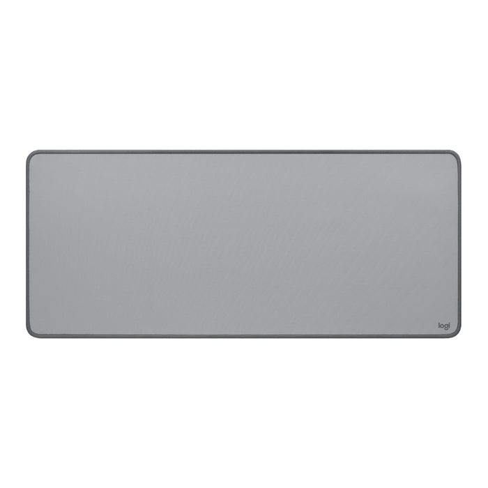 Logitech POP Desk Mat Mouse Pad, Mid Grey (MC9376)