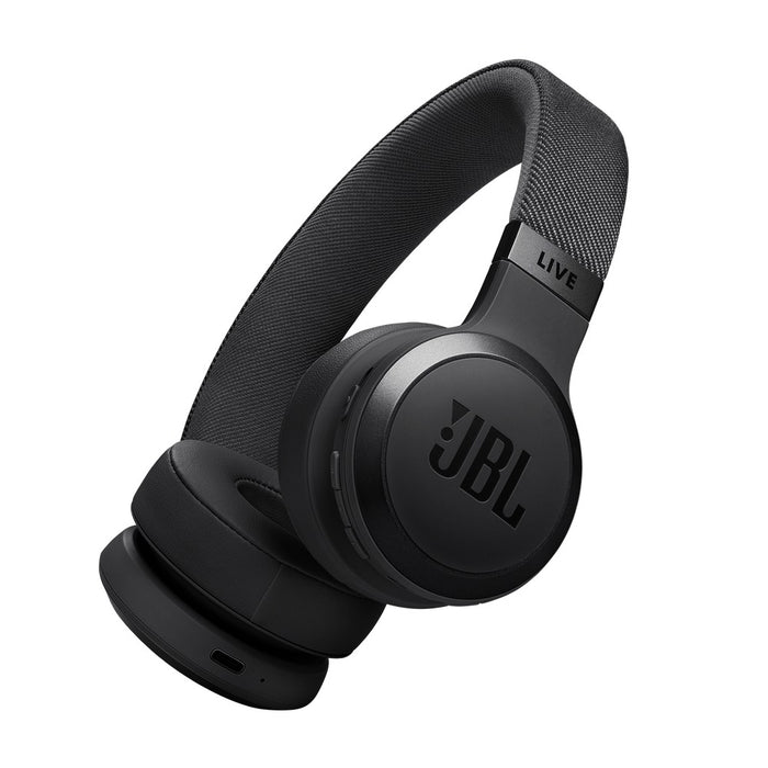 JBL Live 670NC Wireless Noise Cancelling On-Ear Headphones, Black (JBLLIVE670NCBLK)