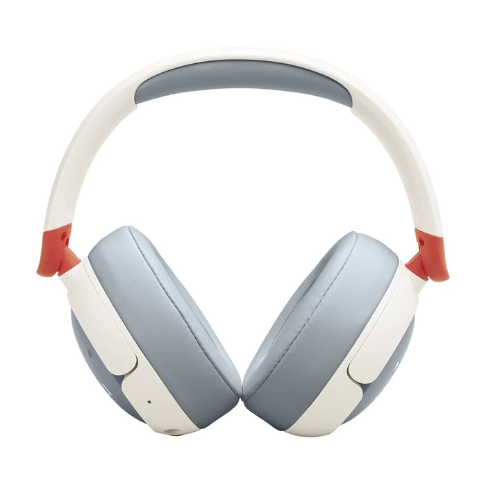 JBL JR470 Kids Wireless Noise Cancelling Headphones, White (JBLJR470NCWHT)