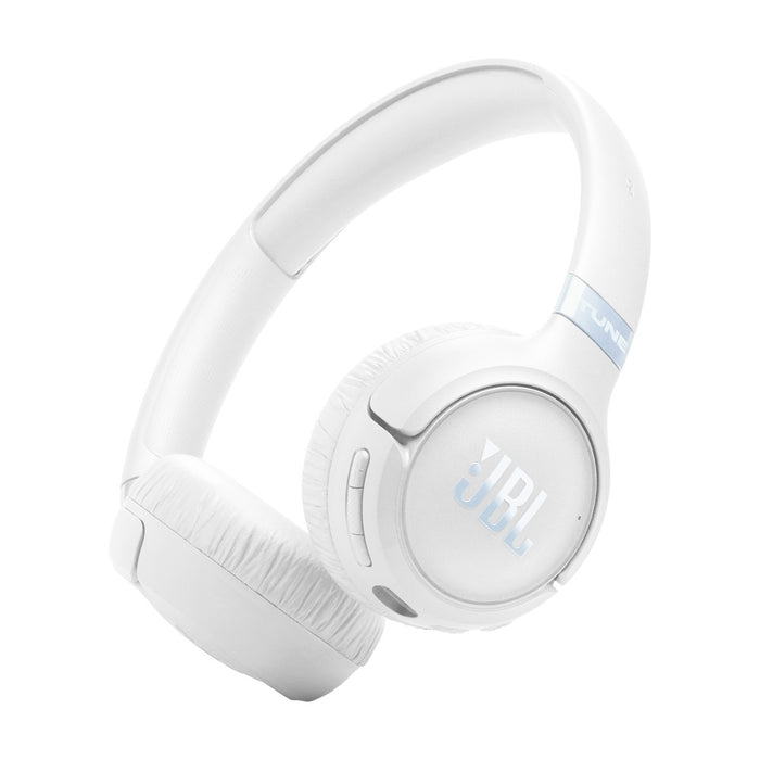JBL Tune 680BT Wireless Noise Cancelling Headphones, White (JBLT680NCWHT)