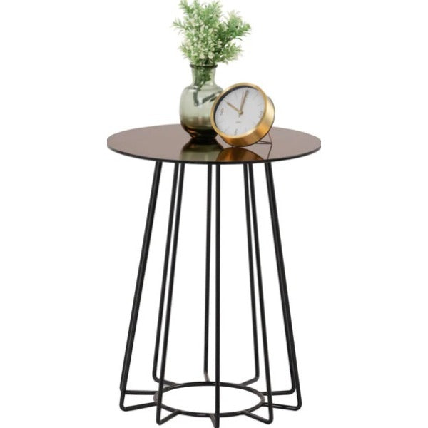 HINLIM CYRUS LAMP TABLE BLACK