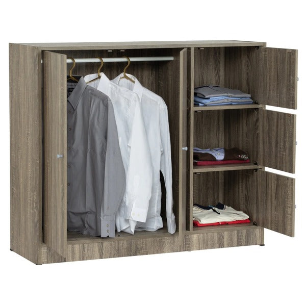 OXFORD LOW WARDROBE FLETON OAK