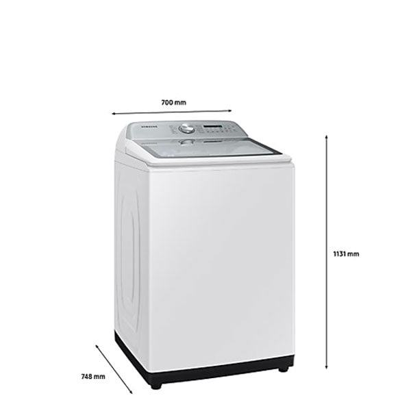 Samsung 14kg Top Loader Washer in white