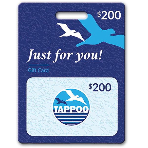 $200 Tappoo Gift Card